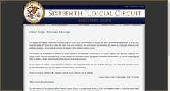 Desktop Screenshot of illinois16thjudicialcircuit.org